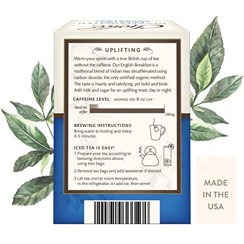 Choice Organic Teas - Decaffeinated English Breakfast Tea - Orga