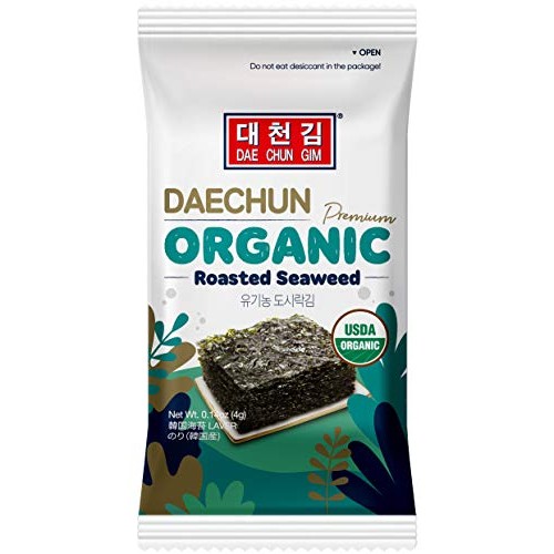 Organic Daechunchois1 Seaweed Snacks, 20 Pack, Original, Prod