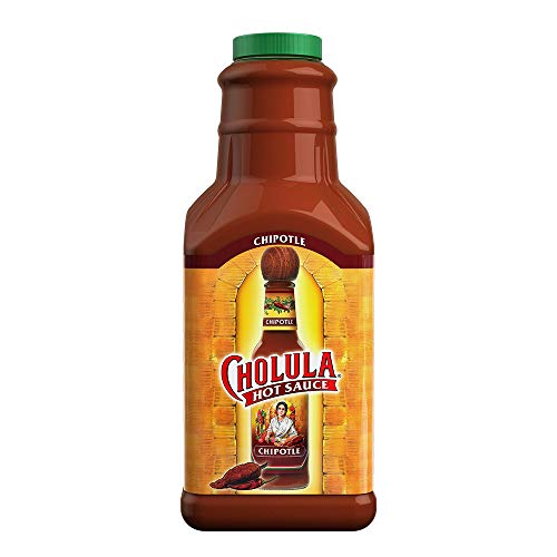 Cholula Chipotle Hot Sauce, 64 Ounce Bottle, Gluten Free, Vegan,