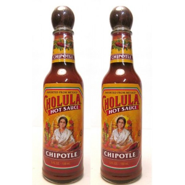Cholula Chipotle Hot Sauce Pack of 2 5 oz Size