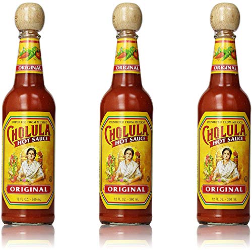 Cholula Original Hot Sauce, 12 Fluid Ounces, Pack Of 3 Bottles