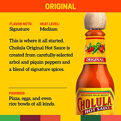 Cholula Original Hot Sauce, 2 - 12 Ounce Bottles, Gluten Free, V