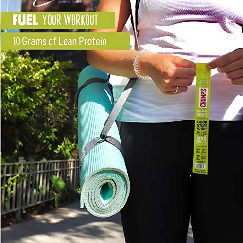 Chomps Free Range Jalapeño Turkey Jerky Snack Sticks, Keto, Pale