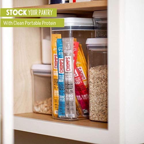 Chomps Free Range Jalapeño Turkey Jerky Snack Sticks, Keto, Pale