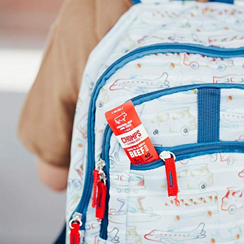 Chomps Mini Grass Fed Beef Jerky Meat Snack Sticks, Keto, Paleo,