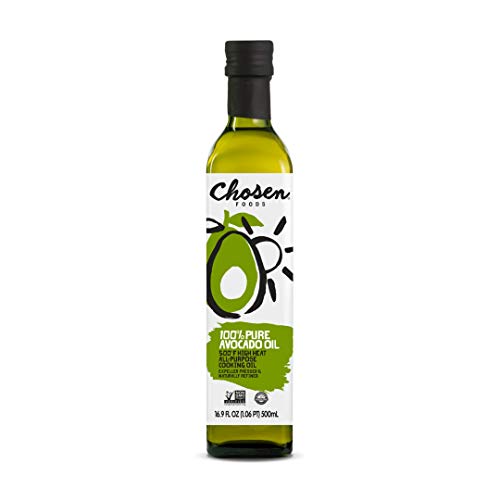Chosen Foods 100% Pure Avocado Oil 16.9 Oz. 2 Pack, Non-Gmo Fo