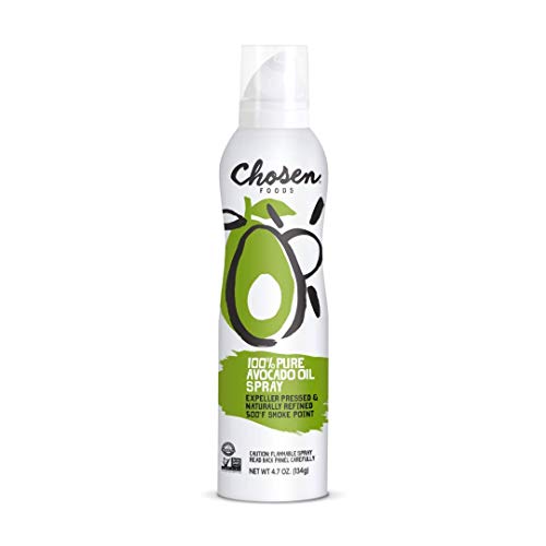 Chosen Foods 100% Pure Avocado Oil Spray 4.7 Oz 1 Pack, Non-Gm