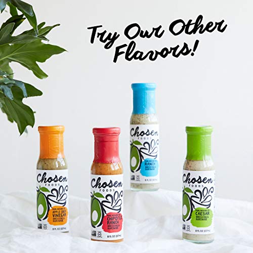 Chosen Foods Avocado Oil-Based Dressings And Marinades 8 Oz., No