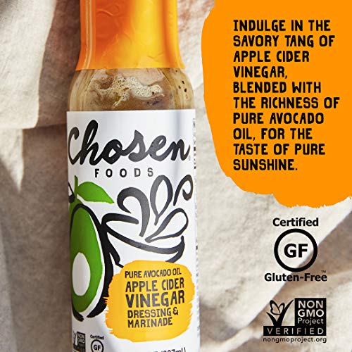 Chosen Foods Avocado Oil-Based Dressings And Marinades 8 Oz., No