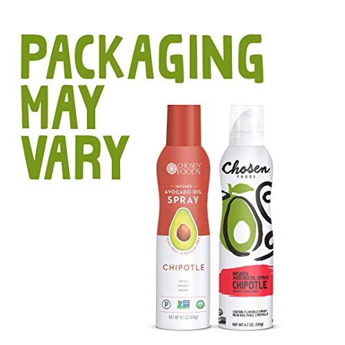 Chosen Foods Chipotle Avocado Oil Spray 4.7 Oz., Non-Gmo, 500°F