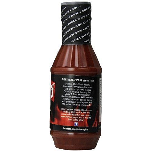 Chris & PittS Original BBQ Sauce, 18 oz