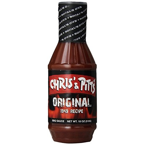 Chris & PittS Original BBQ Sauce, 18 oz