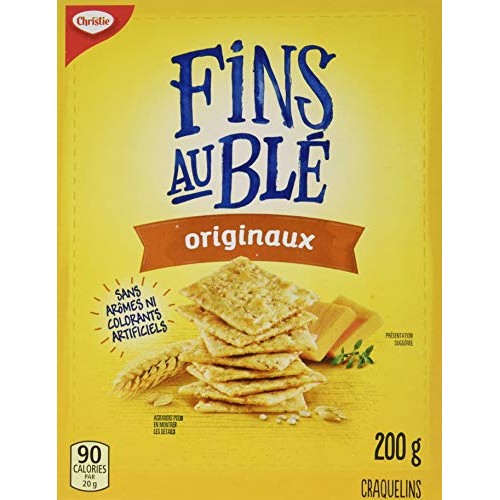 Chirstie Wheat Thins Crackers, Original, 200G/7.05Oz., {Imported