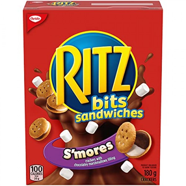 Ritz Bits Sandwiches Smores 180 Grams 6.34 Ounces Imported From ...