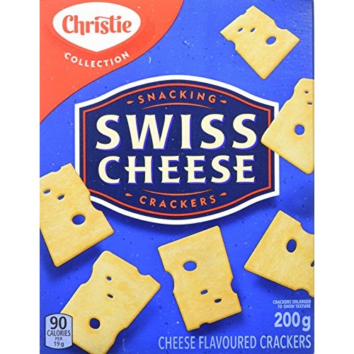 Christie Swiss Cheese Crackers, 200G/7.05 Ounces {Imported From