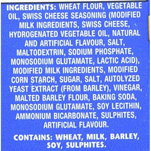 Christie Swiss Cheese Crackers, 200G/7.1Oz., 6Ct, {Imported From