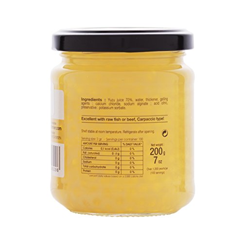 Christine Le Tennier Yuzu Flavor Pearls, 7Oz Jar