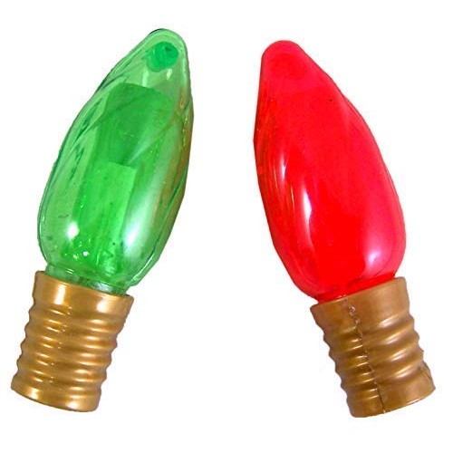 Christmas Lollipops Light Up Bulb Lolly Candy Pops, 12 Pack