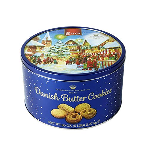 Bisca Dansk Danish Butter Cookie Assortment -5 Lbs Bisca Dansk Danish Butter Cookie Assortment -5 Lbs