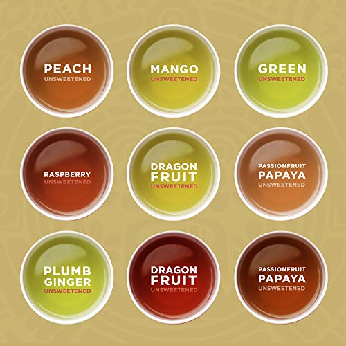 Iced Tea Bags, Fruit-Flavored Bags Of Clean And Crisp Tea Leaves