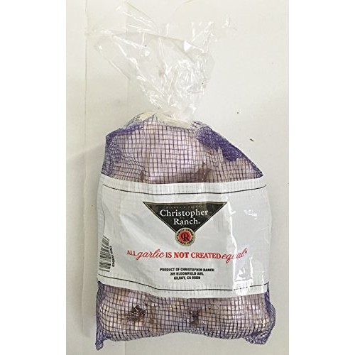 2 Pound Fresh Garlic Usa California Heirloom Gilroy Finest, Pack