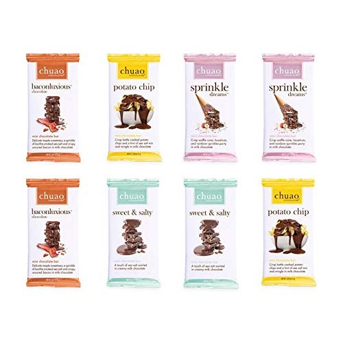 Chuao Chocolatier Chocolate Gift Set Mini Chocolate Bars 16 Piec