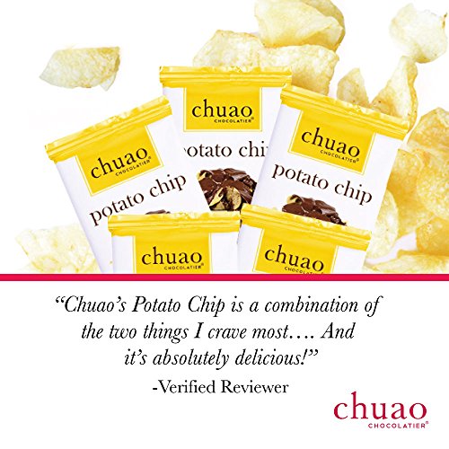 Chocolate Bars - Chuao Chocolatier Potato Chip Chocolate Bars 24