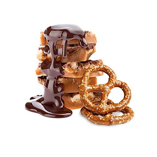 Chuao Chocolatier Pretzel Toffee Twirl Dark Chocolate Gourmet Ch