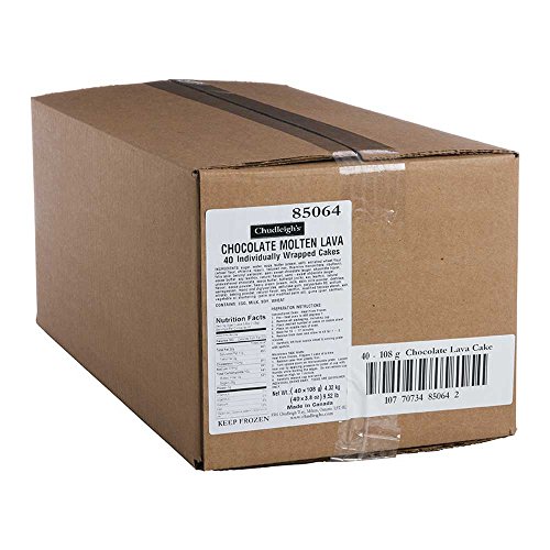 Chudleighs Molten Chocolate Lava Cake, 3.8 Ounce -- 40 Per Case.