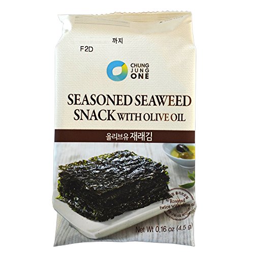 Chung Jung One, Seasoned Seaweed Snacks, 18 Count 18 Pack 4.5