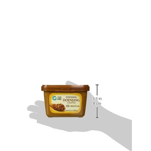 Korean Sunchang Sauce Paste - 500g Pack of 2 Doenjang Soybean...