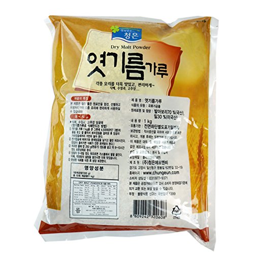 Chungeun Korean Coarse Dry Malt Barley Powder Diastatic 1Kg [ 2.