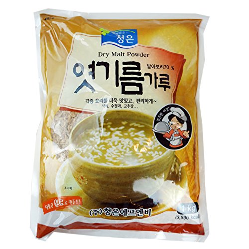 Chungeun Korean Coarse Dry Malt Barley Powder Diastatic 1Kg [ 2.