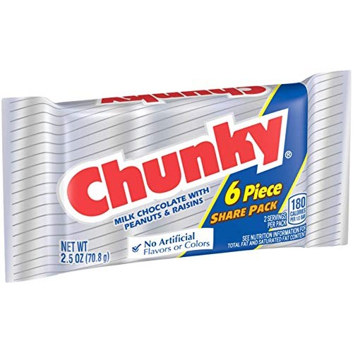 Chunky Share Pack, Bulk Individually Wrapped Milk Chocolate Ferr