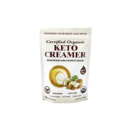 Organic Keto Creamer With Mct Oil, Sweetened With Coconut Sugar,