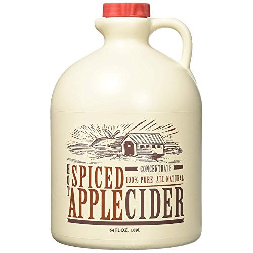 Mountain Cider Company Hot Spiced Cider Concentrate, 64 oz Case...