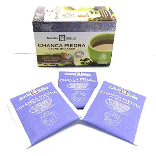 Stone Breaker Tea Chanca Piedra - Filter Tea Value Pack 60 Tea