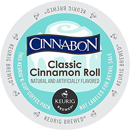 Cinnabon Classic Cinnamon Roll K-Cup 48 Count