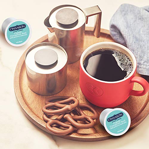 Cinnabon Classic Cinnamon Roll, Single-Serve Keurig K-Cup Pods,