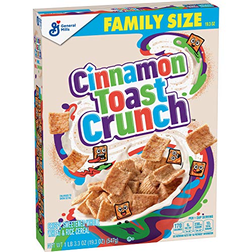 Cinnamon Toast Crunch, Cereal With Whole Grain, 19.3 Oz