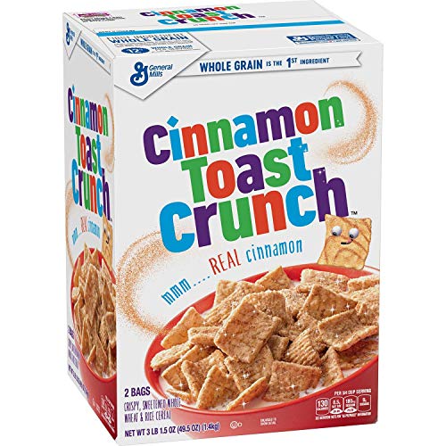Cinnamon Toast Crunch Cereal 49.5 Oz. Box Vevo