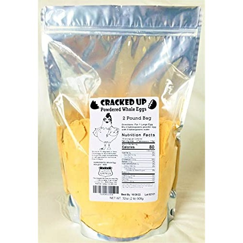 Powdered Whole Eggs, 2 Lbs 32Oz, Best Prices! Camping, Emergen