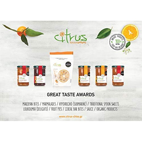 Citrus Chios - Bergamot Spoon Sweet - Whole Pieces Of Peel Prese