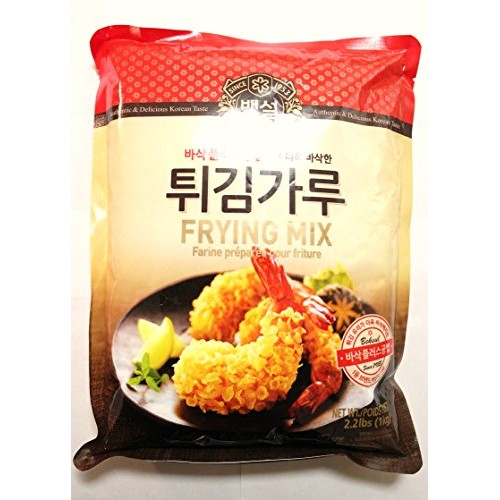 Cj Beksul Korean Shrimp Tempura Frying Mix, 2.2 Lbs 1Kg