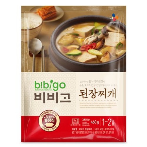Korean Bibigo Pre-Made Packaged Tofu Kimchi/Soybean Paste Soup