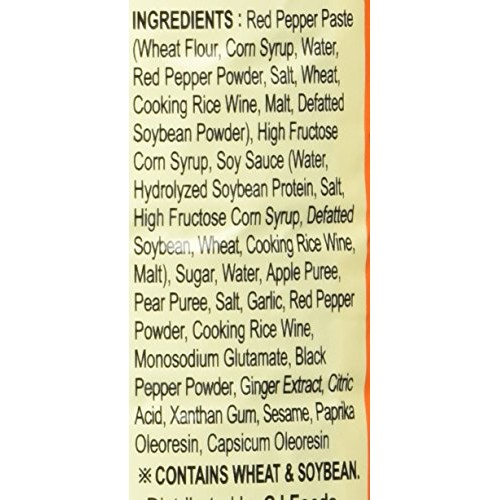 Cj Korean Bbq Original Sauce Chicken &Amp; Pork Marinade 29.63 Ounce