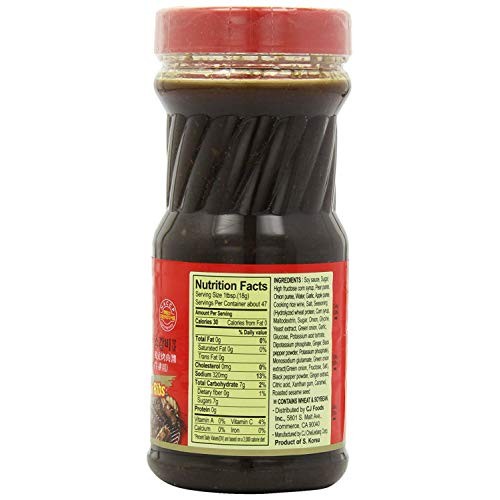 CJ Korean BBQ Sauce, Kalbi, 29.63Ounce Bottle for Ribs (1)