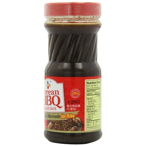 Cj Korean Bbq Sauce, Kalbi, 29.63-Ounce Bottles Pack Of 4