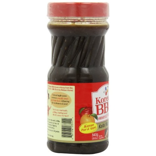 Cj Korean Bbq Sauce, Kalbi, 29.63-Ounce Bottles Pack Of 4