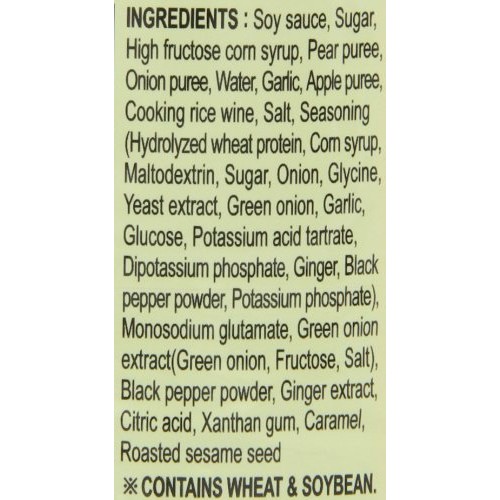 Cj Korean Bbq Sauce, Kalbi, 29.63-Ounce Bottles Pack Of 4